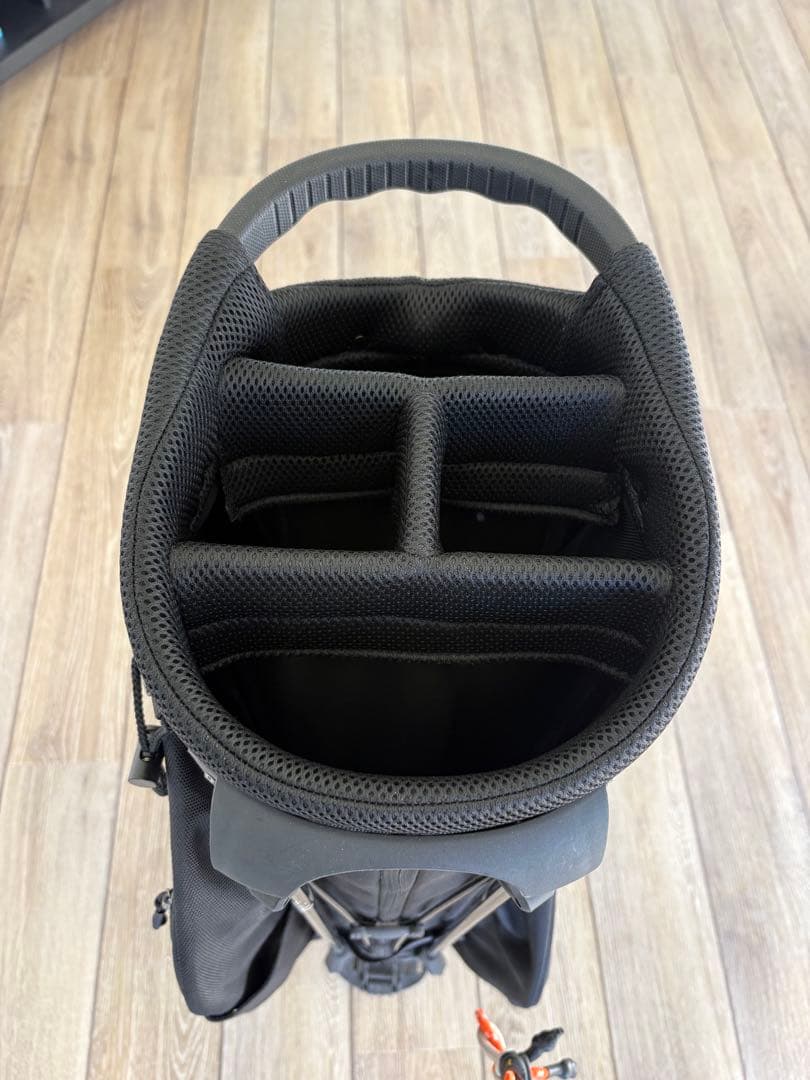 JPSR223 新品・未使用トラビスマシュー　 ブラックキャディバッグ