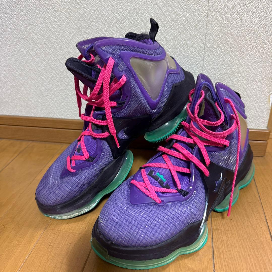 NIKE LEBRON 19 ナイキ レブロン 19 バッシュ 紫