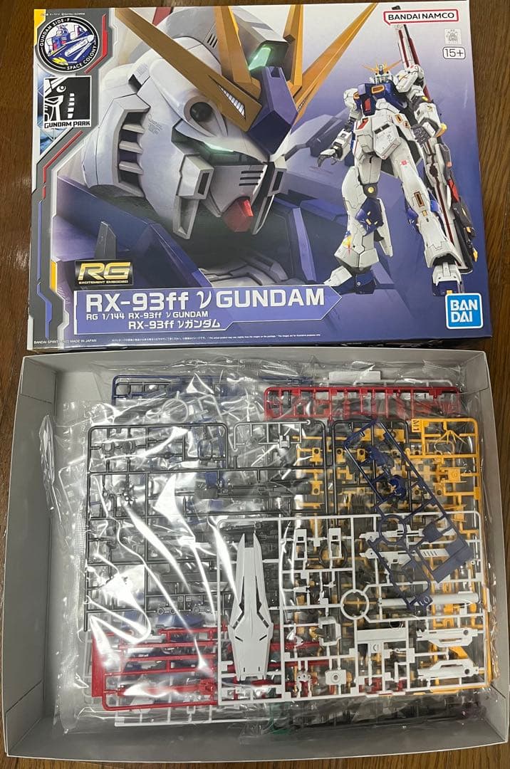 RG νガンダムff &サザビーFF＋α　ららぽーと福岡セット