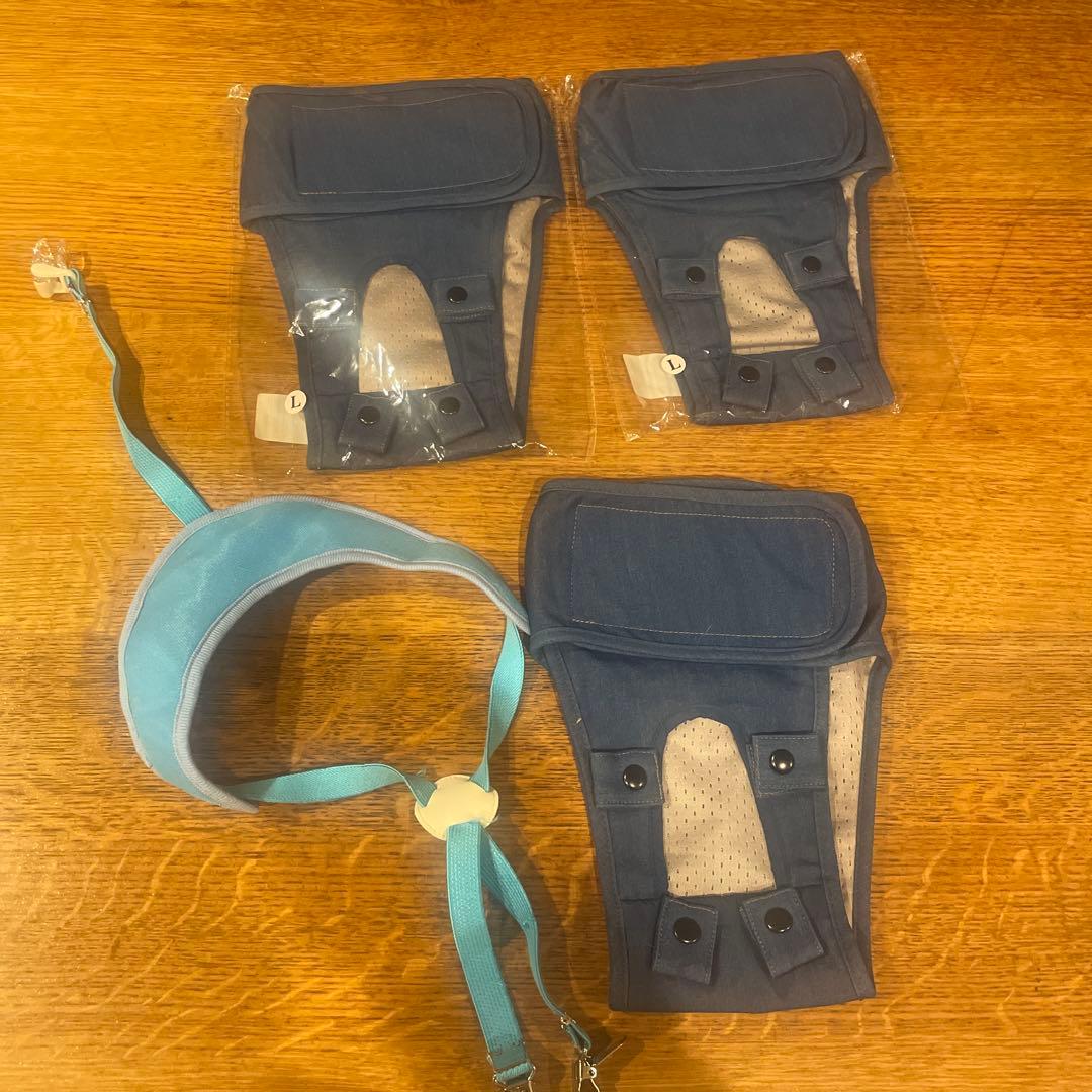 うんコロキャッチL 3つ&サスペンダー