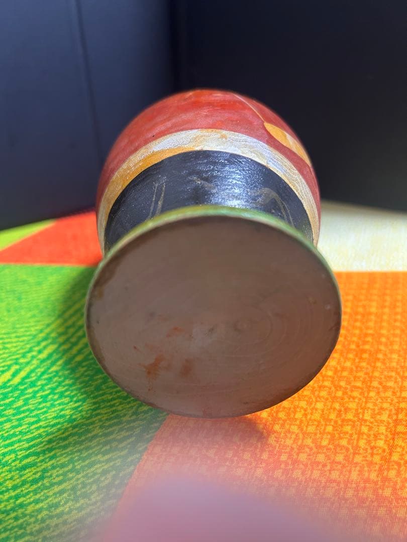 手描きサンタクロースこけし　サンタ