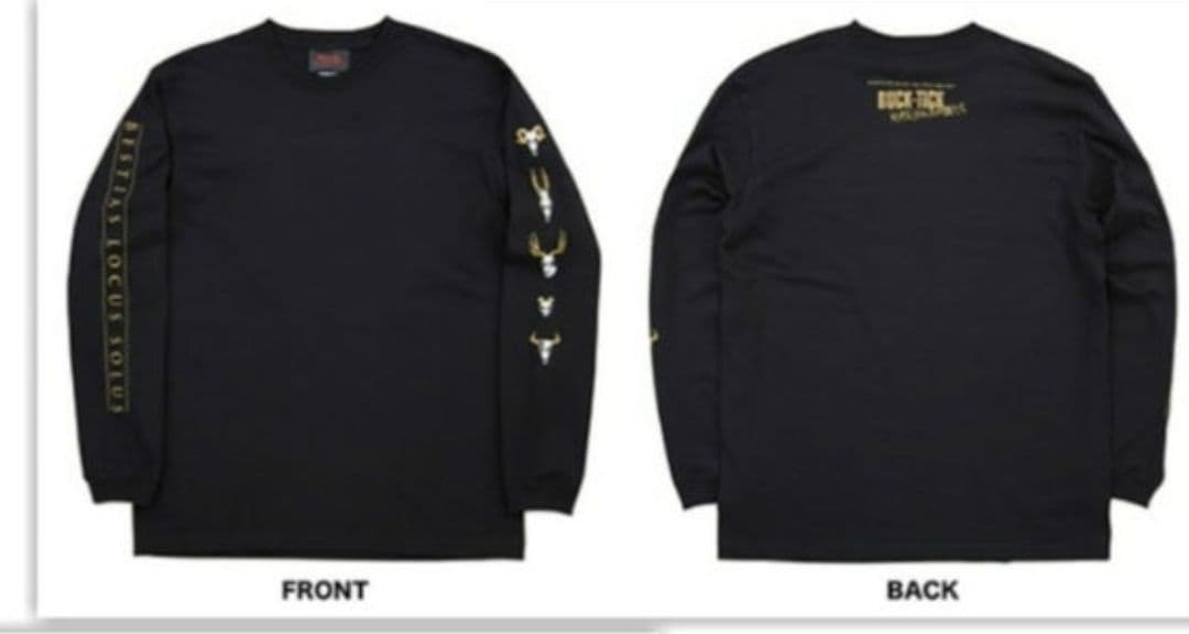 新品 BUCK-TICK ロクスソルスの獣たち 長袖 ロングTシャツ 黒 L