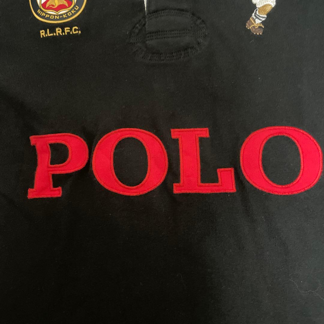【希少】POLO RALPH LAUREN＊ポロベアラガーシャツ＊長袖＊メンズS