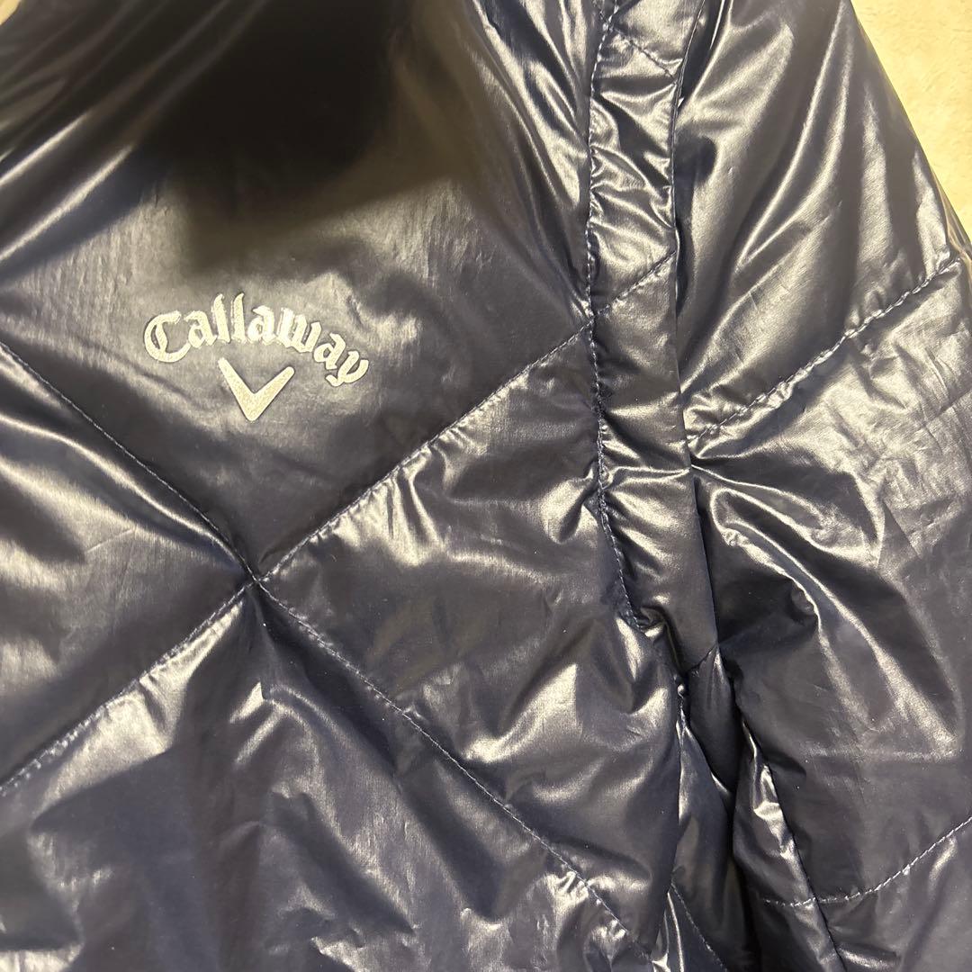 キャロウェイ　リバーシブルネイビー ダウンジャケットとスカートセット Mサイズ