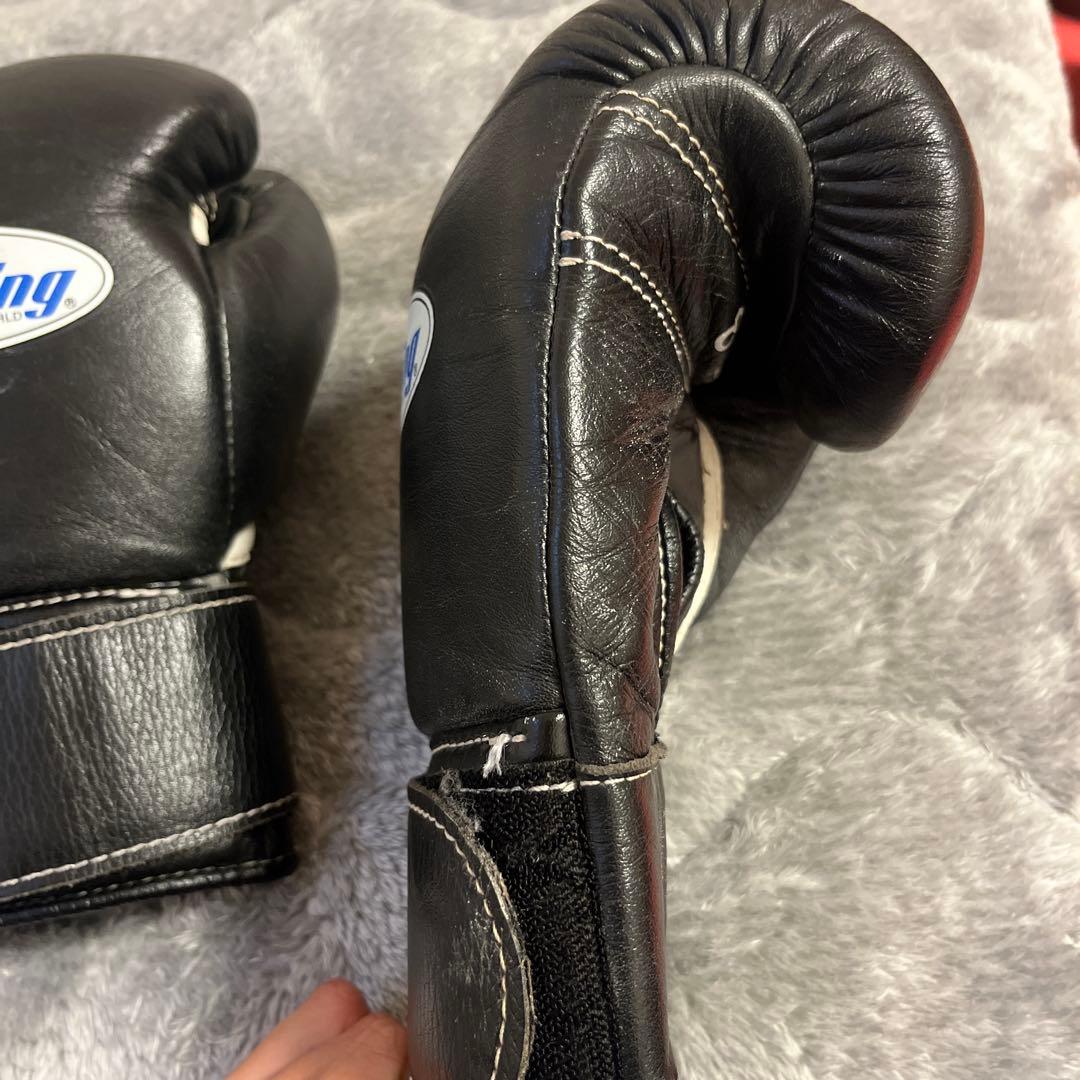 Winning ボクシンググローブ ブラック　8オンス