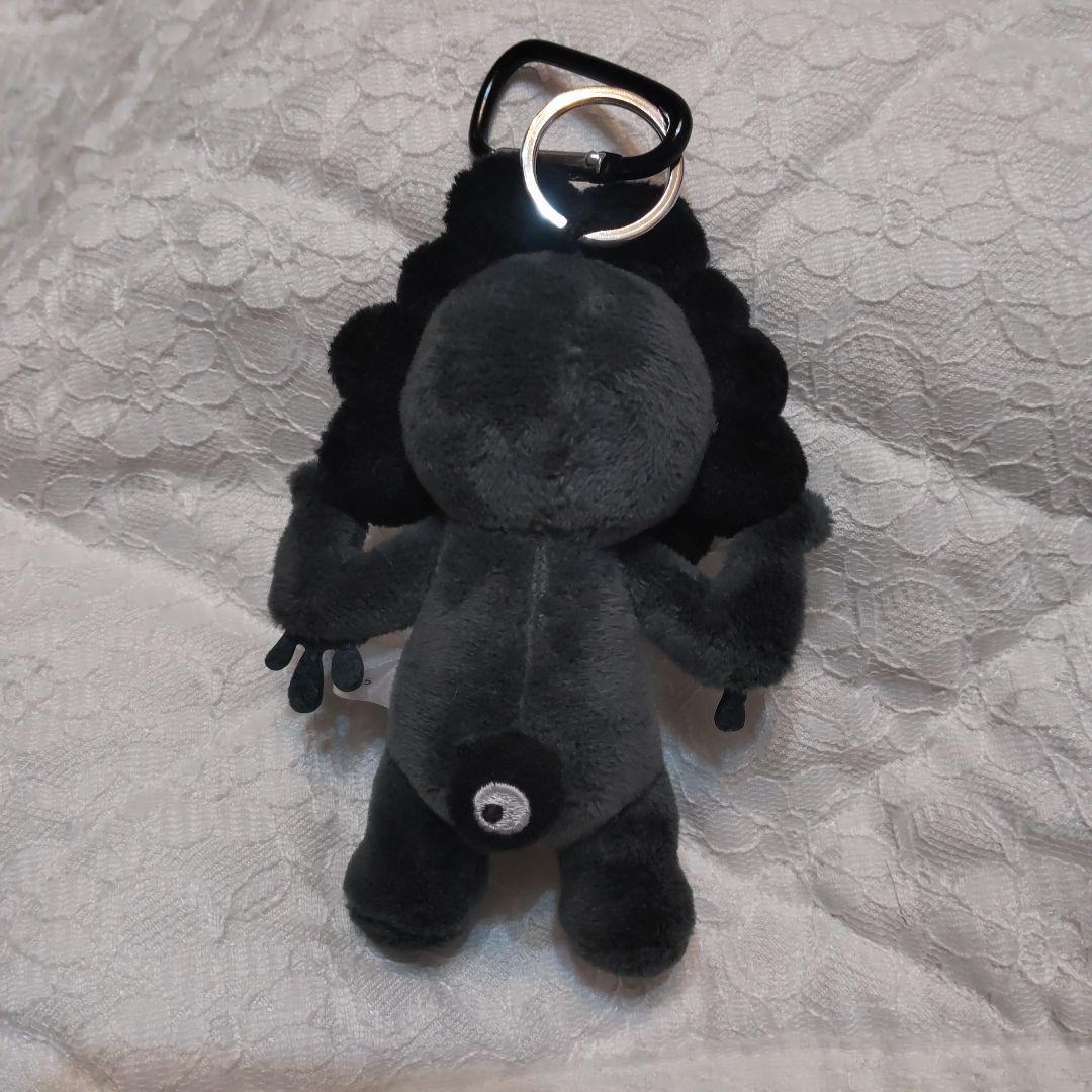 黒ミャクミャク カラビナ立ち マスコット キーホルダー 大阪関西万博　廃盤品