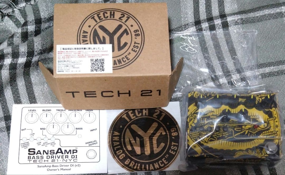 SansAmp Bass Dサンズアンプ LUNA SEA Jモデル