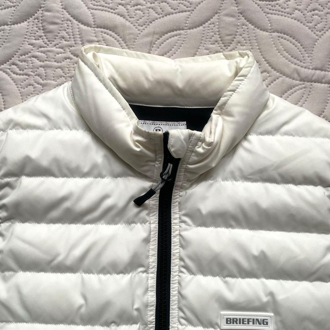 【みーくん 様】BRIEFING TAION 電熱ダウンベスト　ホワイトL
