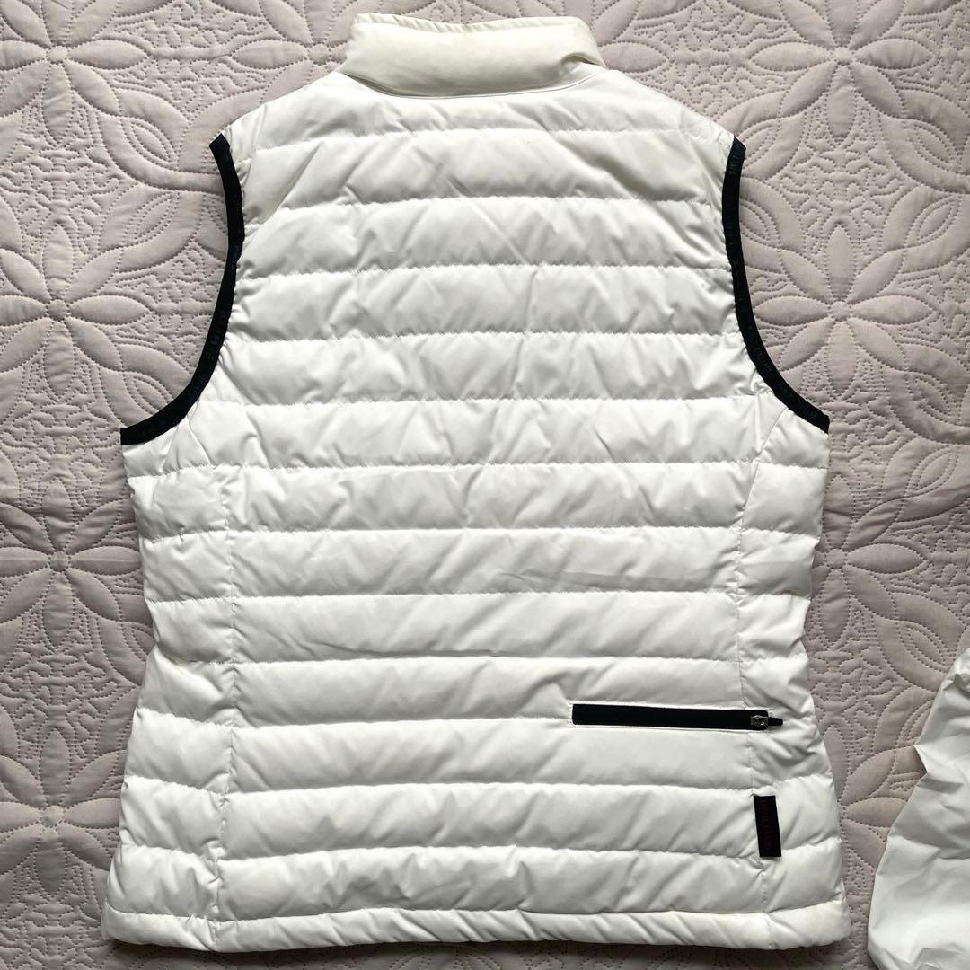 【みーくん 様】BRIEFING TAION 電熱ダウンベスト　ホワイトL