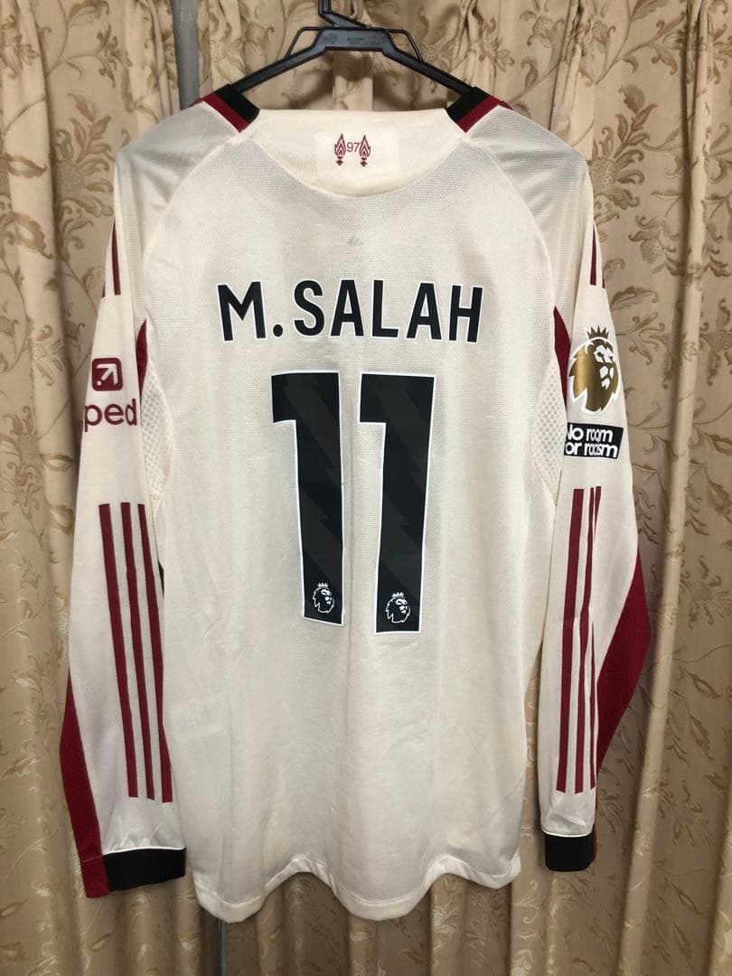 リバプール25/26 アウェイ M・サラー PL仕様 長袖 オーセンティック L