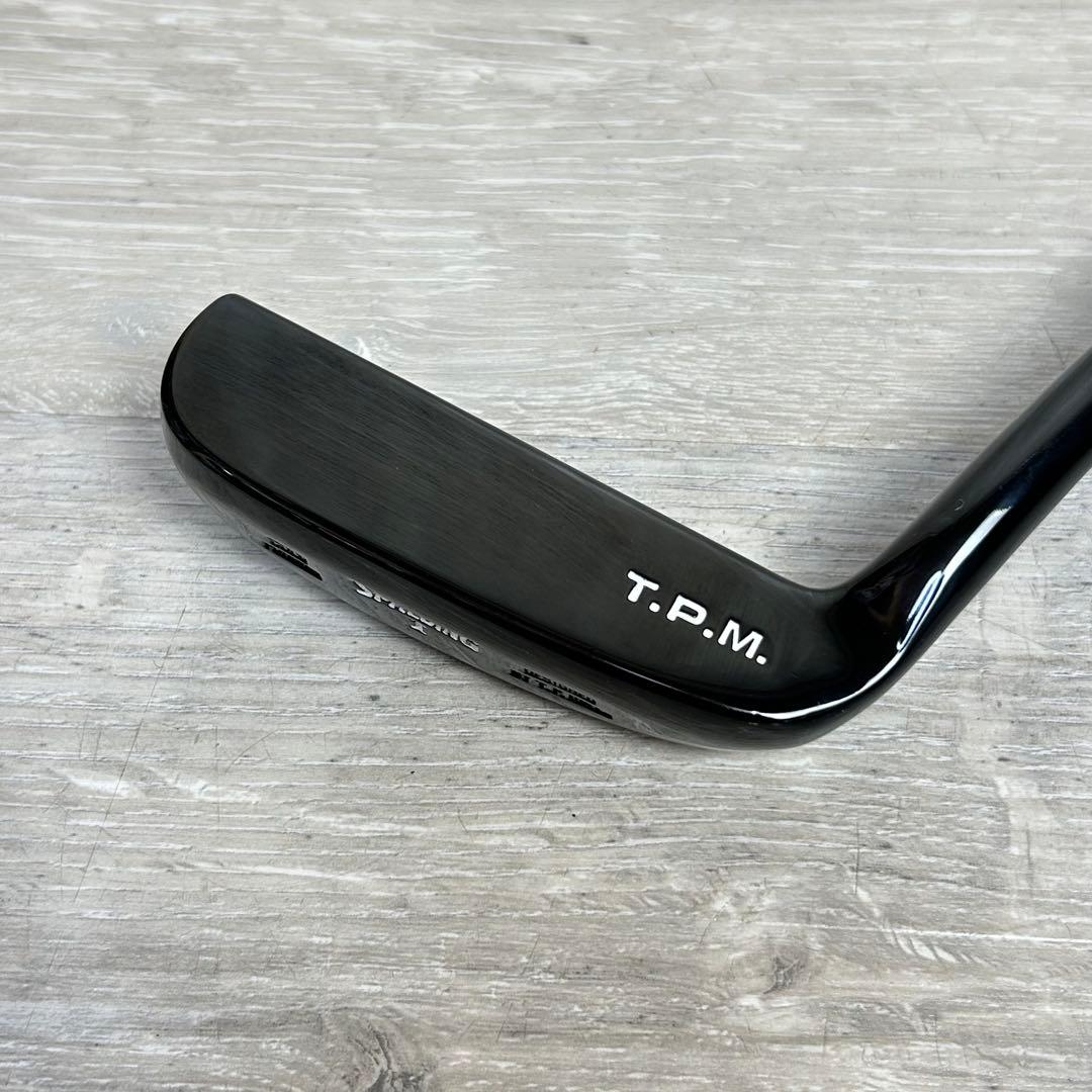 【希少！】SPALDING P.T.M. パター ブラック　スポルティング　右利