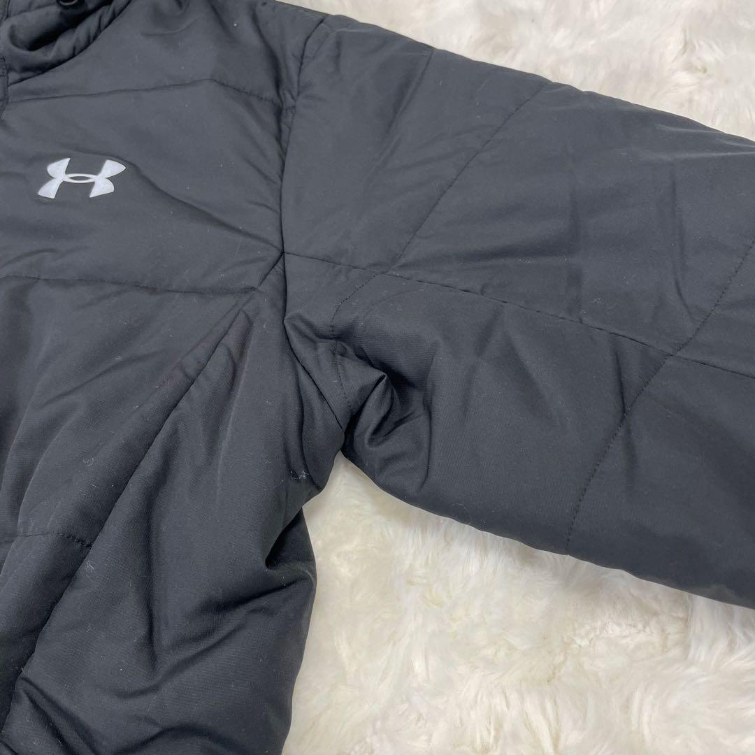 アンダーアーマー　ベンチコート　XL ロングコート　スポーツ観戦　コールドギア