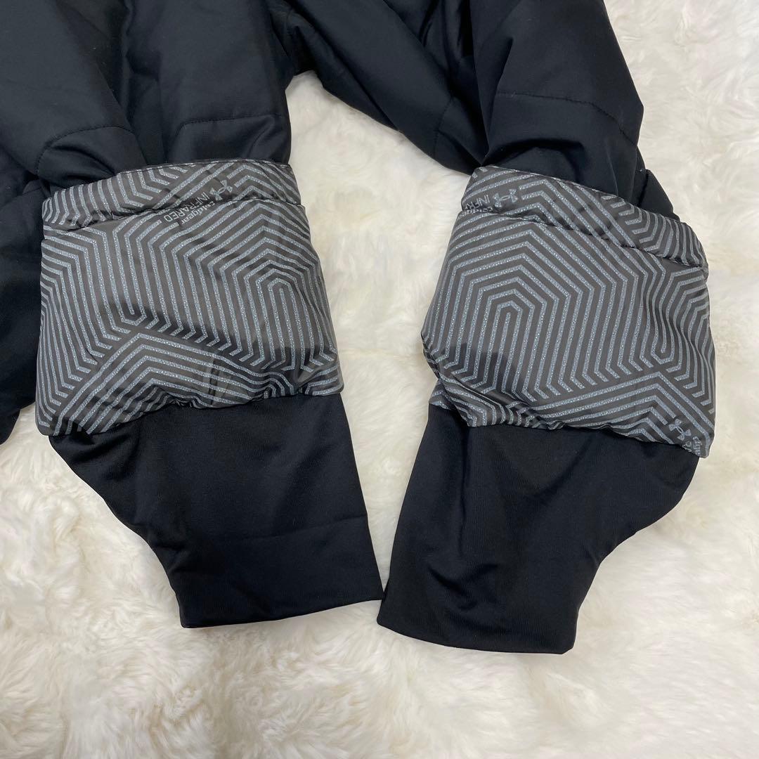 アンダーアーマー　ベンチコート　XL ロングコート　スポーツ観戦　コールドギア