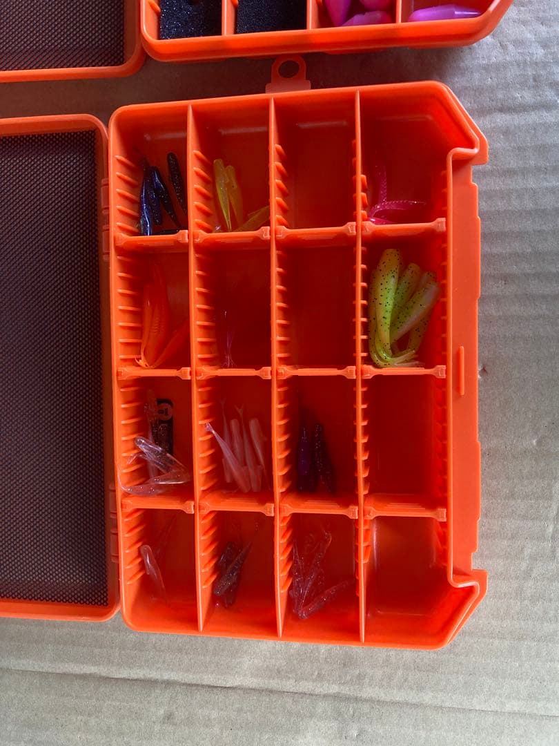 34 サーティーフォー　ケース　ワーム　中古　セット　ひっつかん