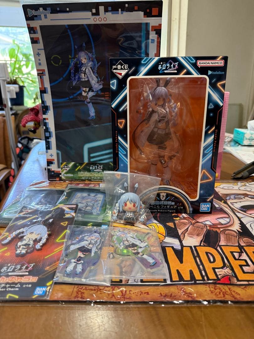 1番くじ兎田ぺこら賞セット➕ラストワンブックレット付きクリスマス限定安売り‼️