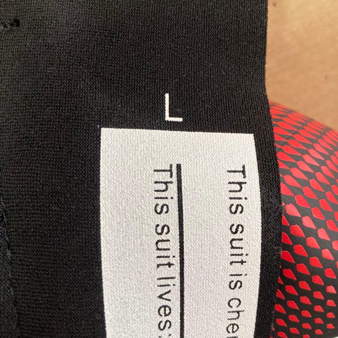 HUUB AEGIS X ウェットスーツ ブラック/レッド/グレー　サイズL