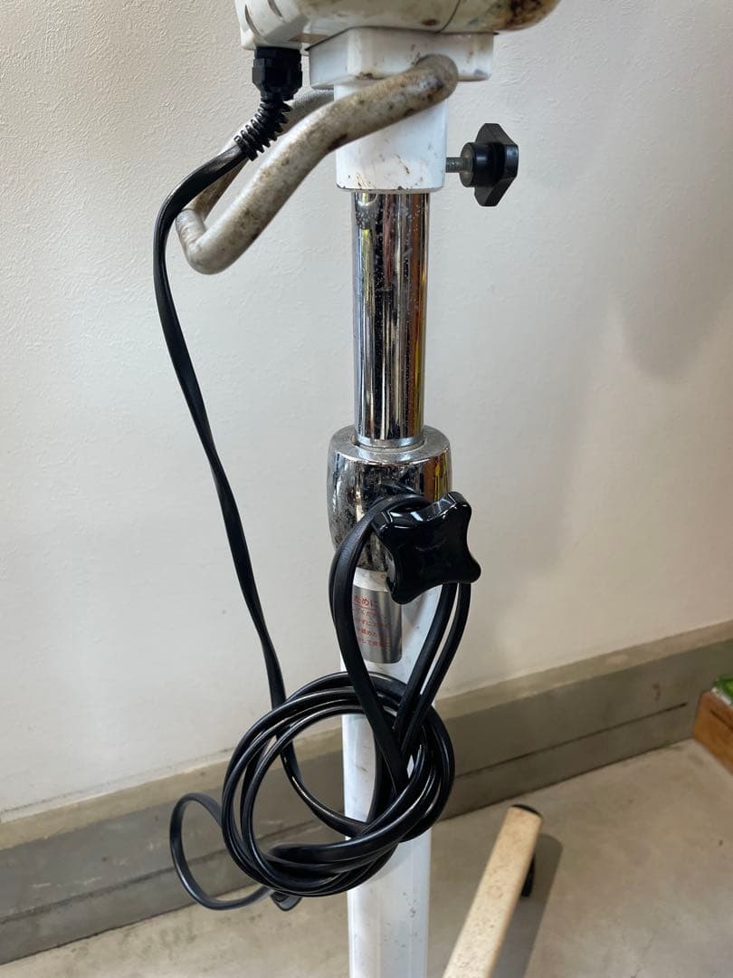 ブーメラン 加温機 美容室機器 遠赤外線 スタンド付 動作良好