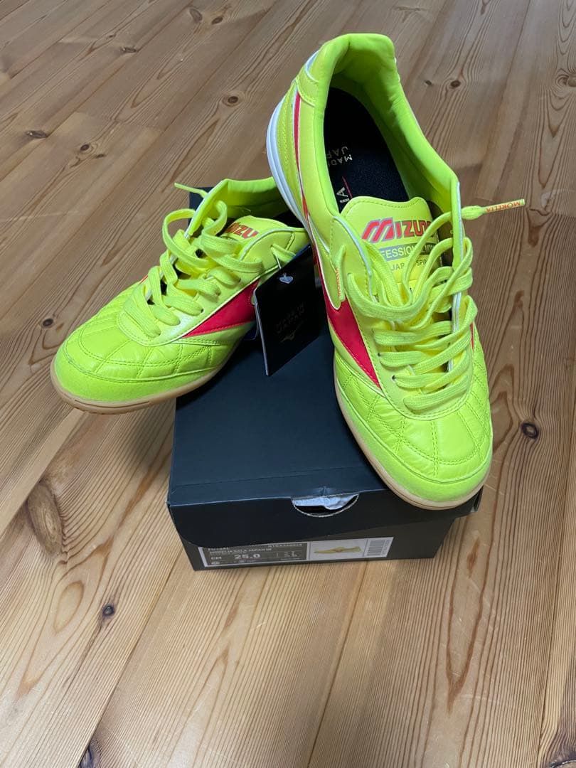 M*y様 Mizuno Morelia フットサルシューズ 25.0cm