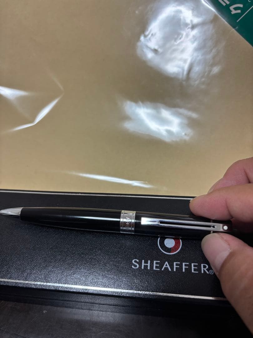SHEAFFER ブラック メタル シャープペンシル