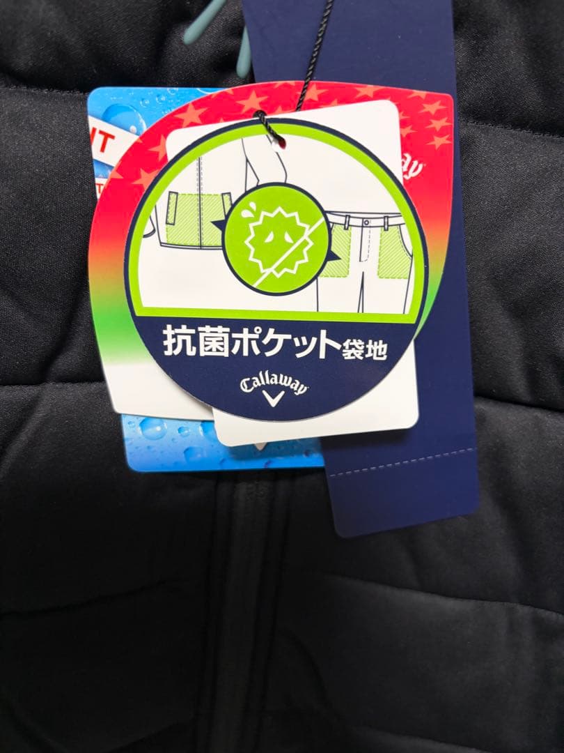 Callaway ブラック ジャケット 新品タグ付き Lサイズ　￼未使用品