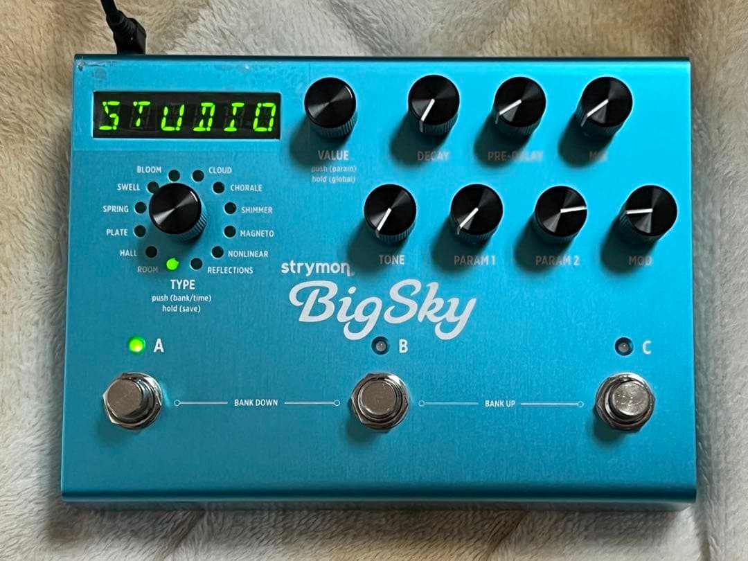 strymon BigSky リバーブ