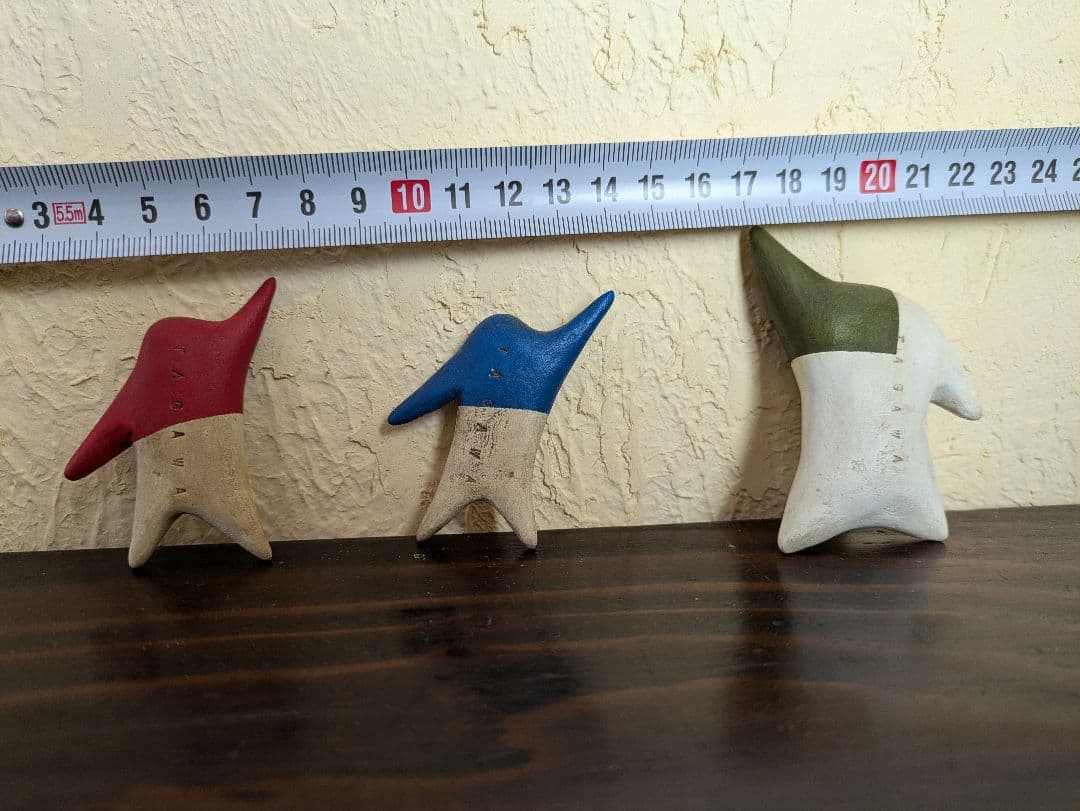 恩塚正二　オブジェ　3コ