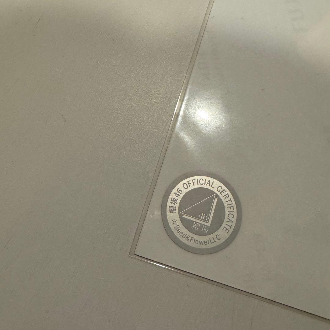 櫻坂46 小田倉麗奈　2024年クリスマスサンタ衣装　直筆生写真