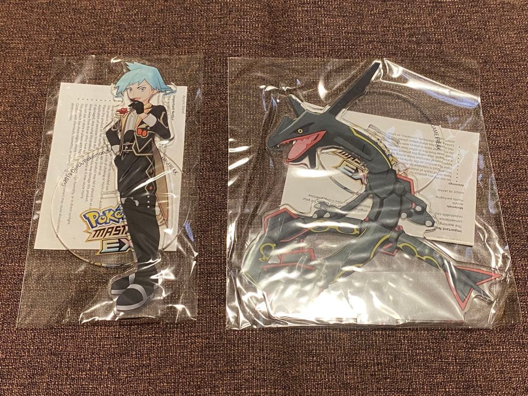 【当選品】ポケモンマスターEX ポケマス アクリルスタンド ダイゴ レックウザ