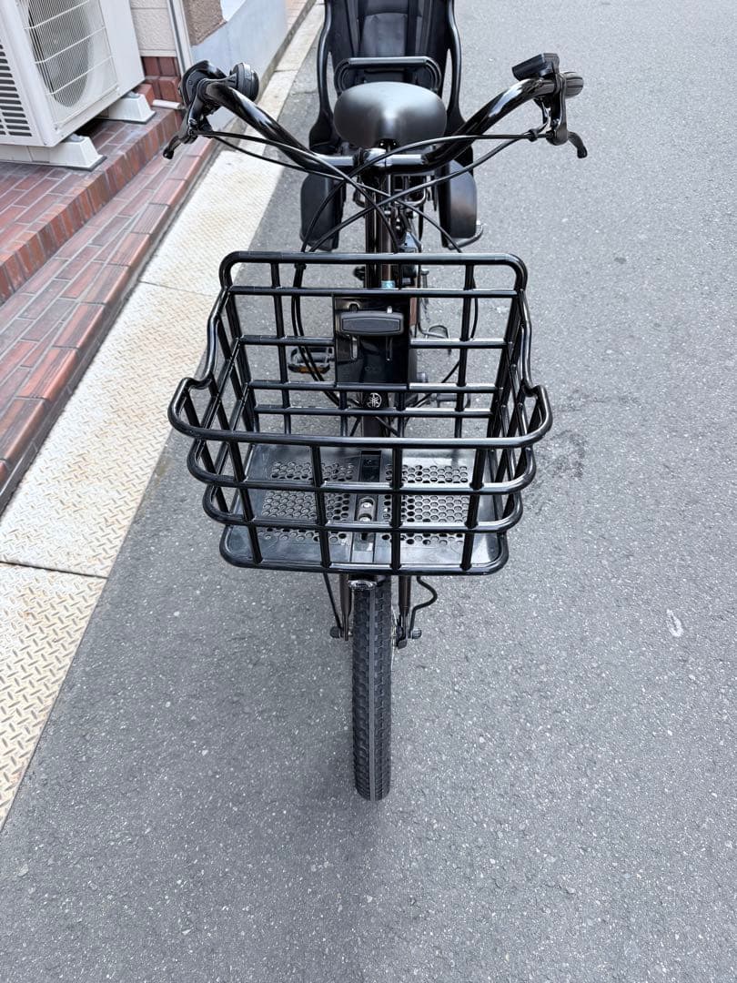 大阪府　子供乗せ　ヤマハ　電動アシスト自転車　チャイルドシート付き