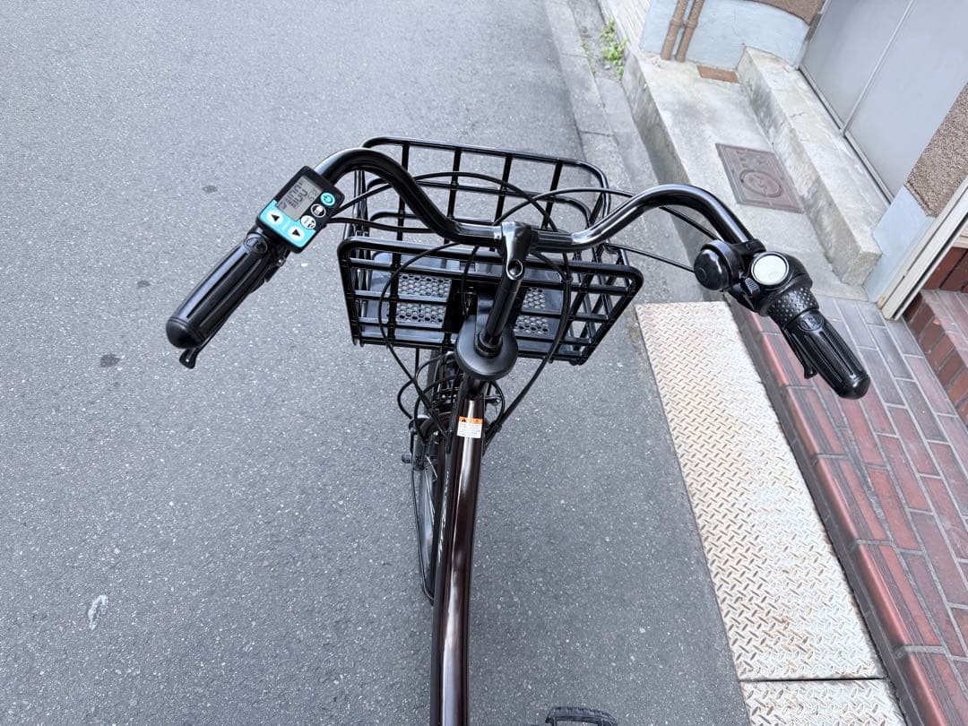 大阪府　子供乗せ　ヤマハ　電動アシスト自転車　チャイルドシート付き