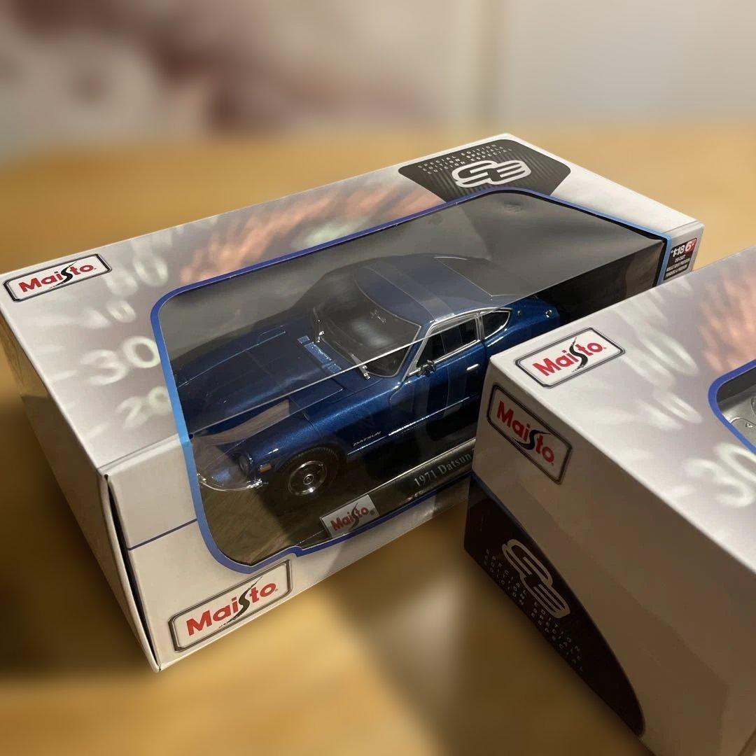 ミニカー Maisto Porsche 550 ASpyder & Datsun 240Z