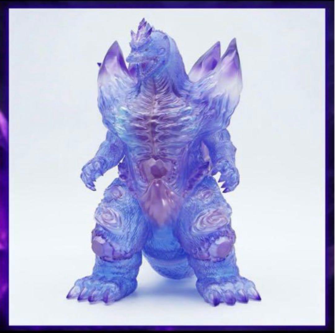 GVA-BC　スペースゴジラ　Frog Tree（紫水晶）ソフビ