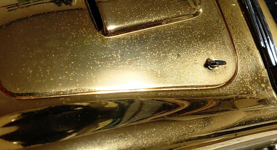 【未発売・試作品】京商1/18シェルビーコブラ427S/C金メッキ