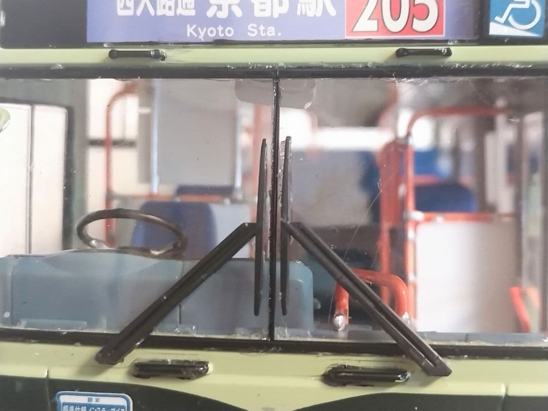 1/32 京都市交通局バス(いすゞエルガ)素人組立品