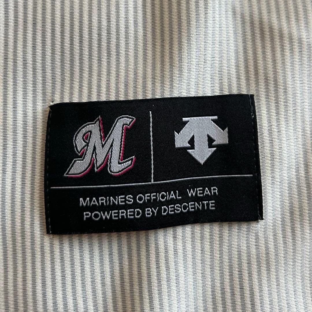 【美品】ロッテ オリオンズ 限定 復刻ユニフォーム ホーム #0 荻野 NPB