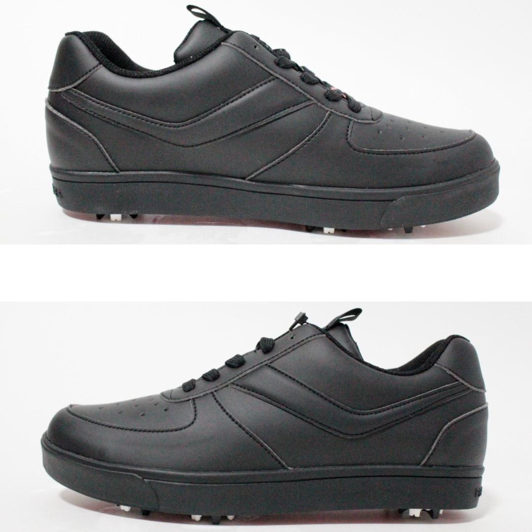 新品箱付 パーリーゲイツ レンチ付 メゾンロゴ ローカットシューズ 25cm