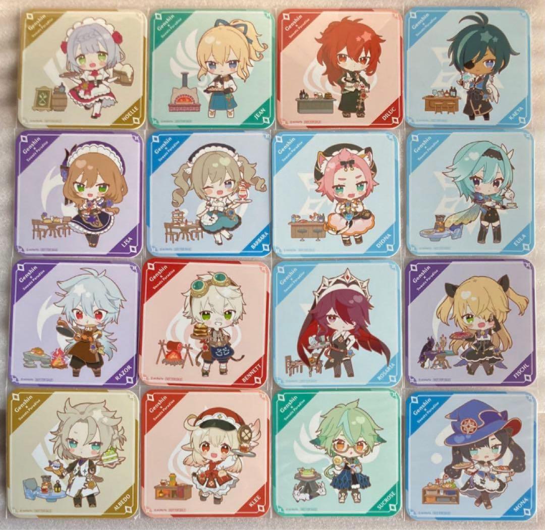 原神 アクリルスタンド ポストカード 色紙 コースター まとめ売り