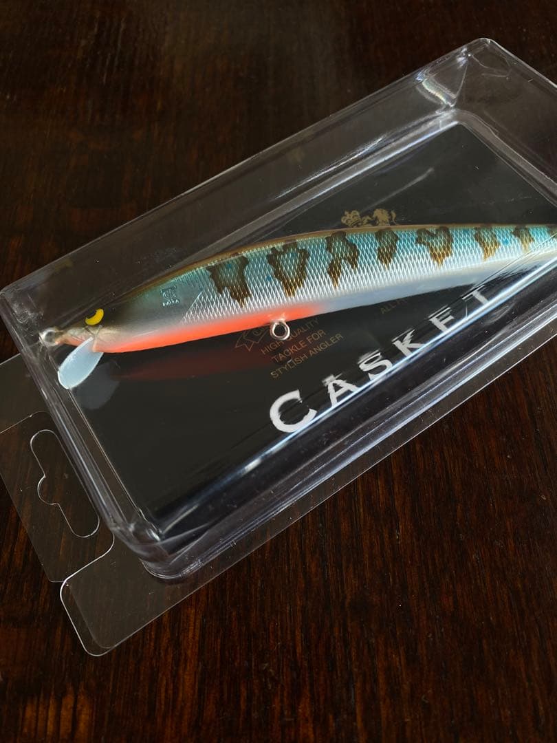 新品未使用 カスケット モンスタープロデューサー145 ハンドメイドミノー