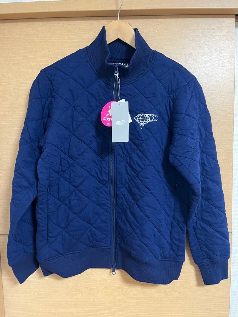 BEAMS GOLF ネイビーキルティングジャケット【新品未使用】サイズＬ