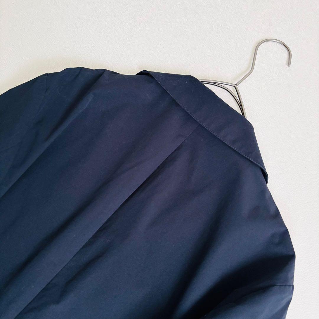 2679【美品】TFW49 セットアップスーツ ストレッチ素材 ネイビー 日本製