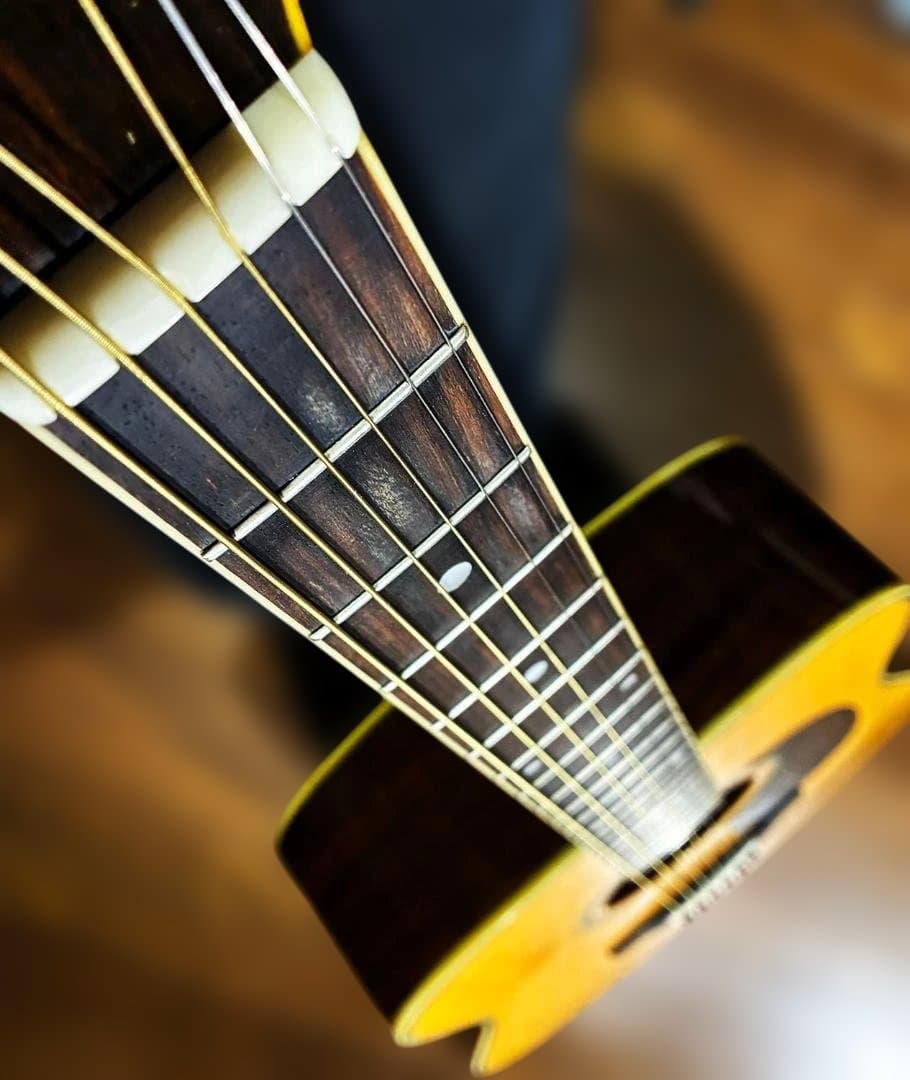 ★超激鳴り！美品！ヴィンテージ・モーリスW35・低弦高調整済み　試聴動画有り★