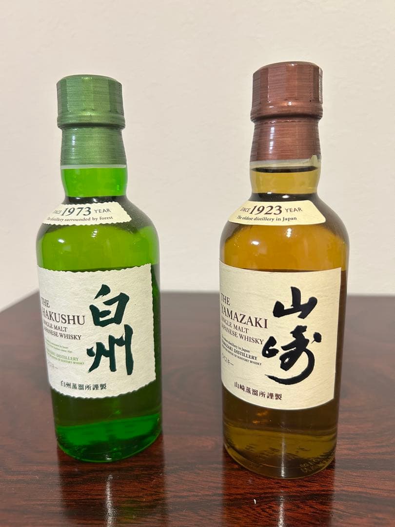 14本セット　山崎、白州180ml各7本