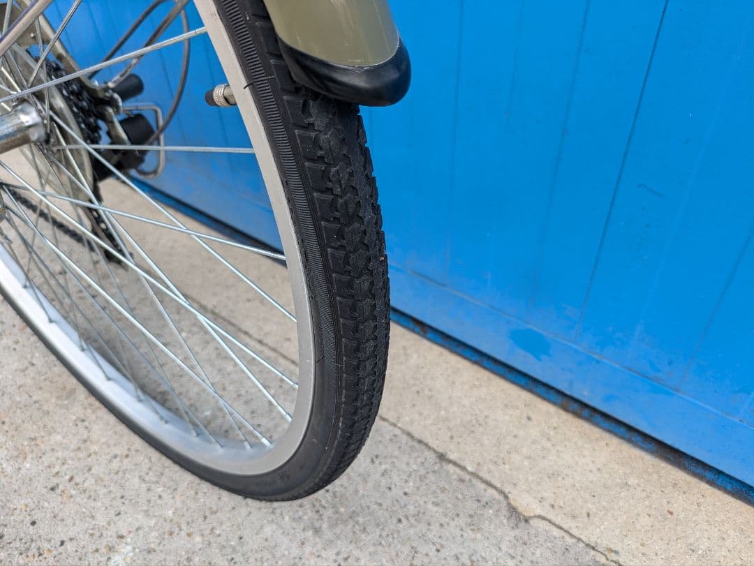 美品　中古　自転車　27インチ　6段ギア　名古屋引き取り　レトロ