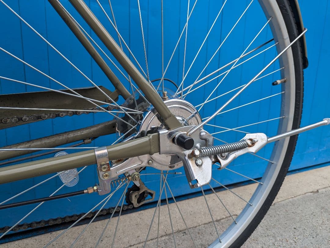 美品　中古　自転車　27インチ　6段ギア　名古屋引き取り　レトロ