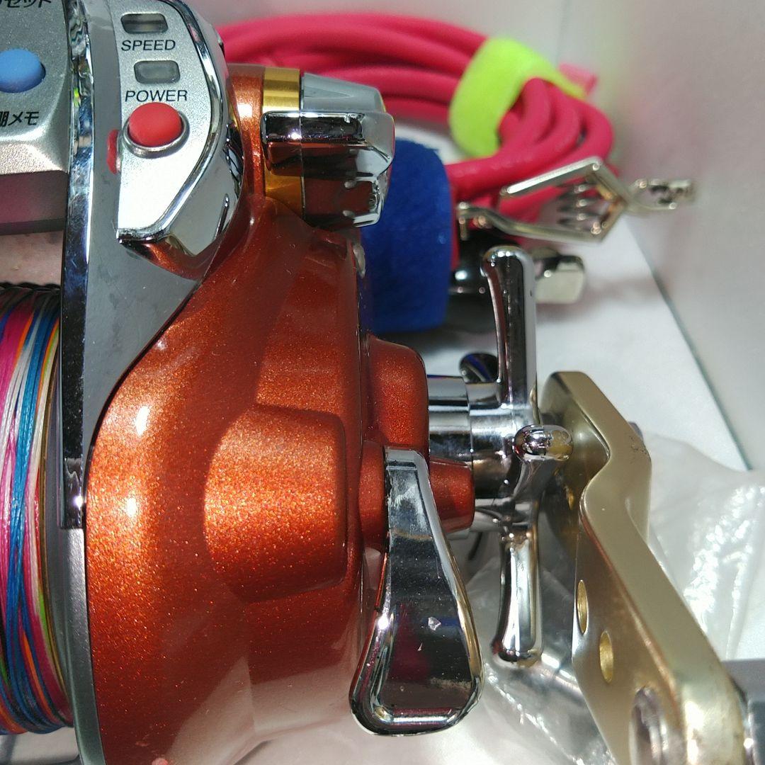 Daiwaシーボーグ750MT　使用距離44.2K 使用時間90時間