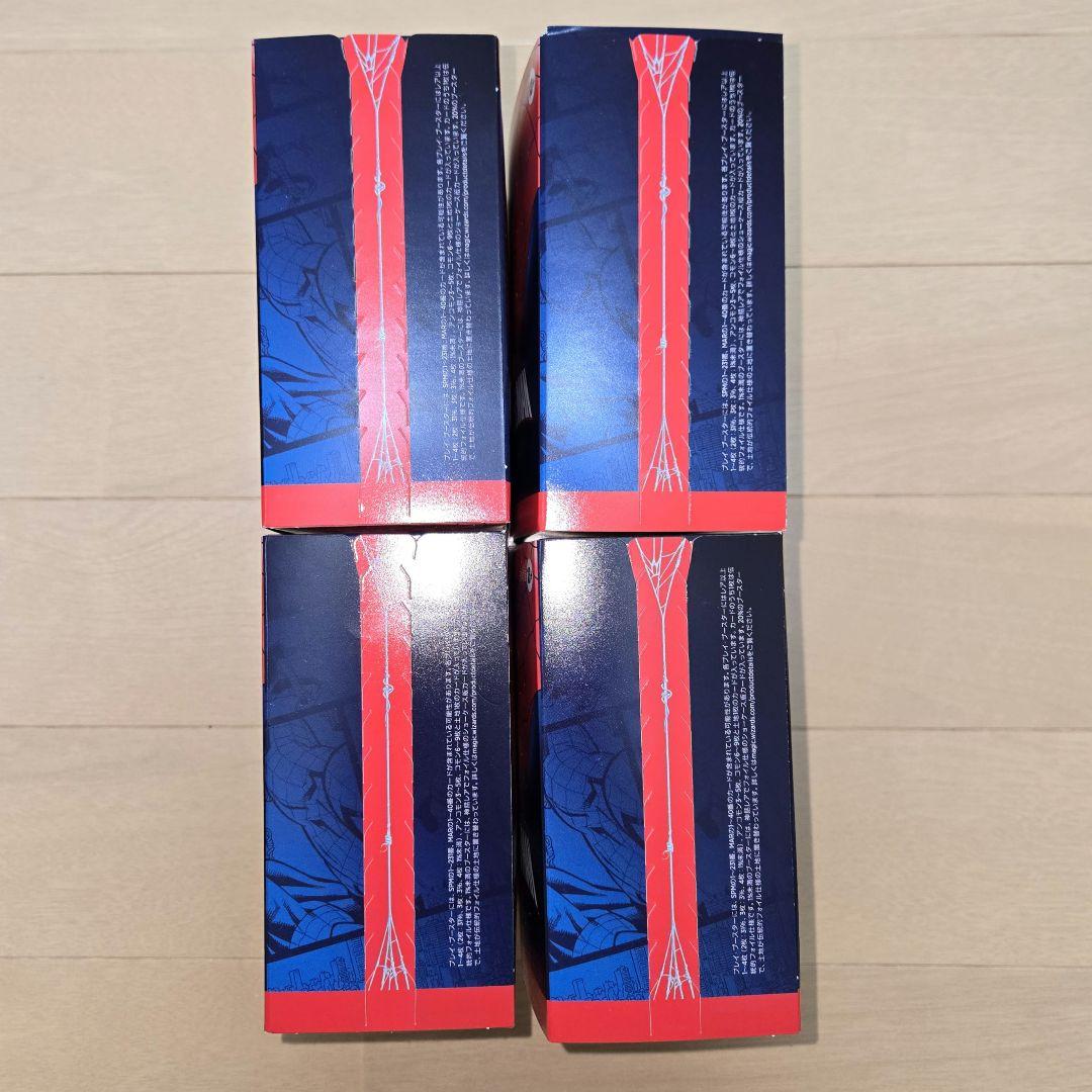 〈未開封〉MTG スパイダーマン プレリリース・パック 日本語 ４ボックスセット