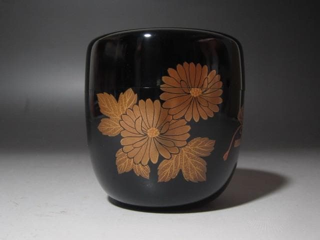 ★　牧野正峰　雛絵大棗　裏千家　十五代　鵬雲斎の花押がございます★x365