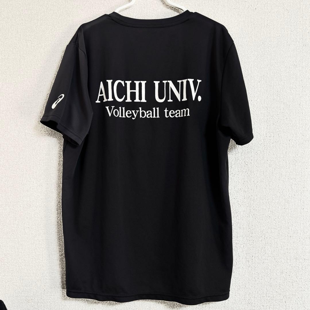 愛知大学 非売品 Tシャツ バレーボール 練習着 2XO ASICS