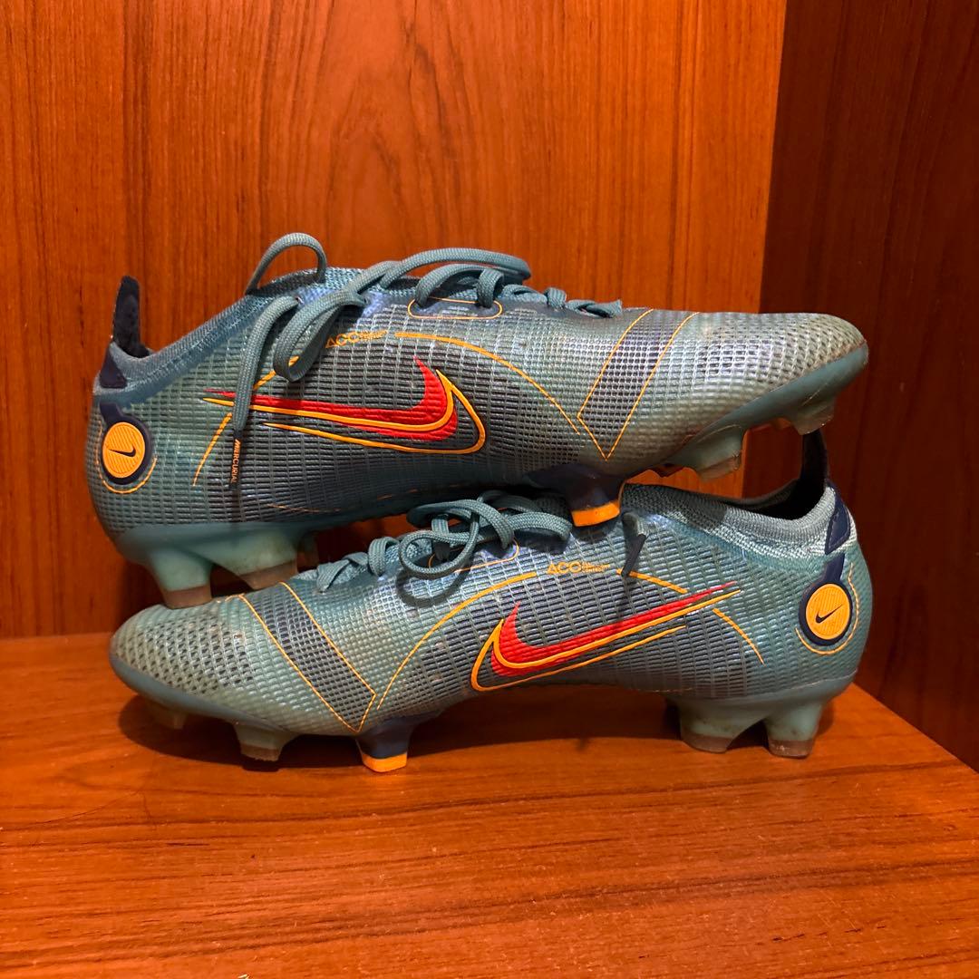Nike Mercurial サッカーシューズ 青/オレンジ