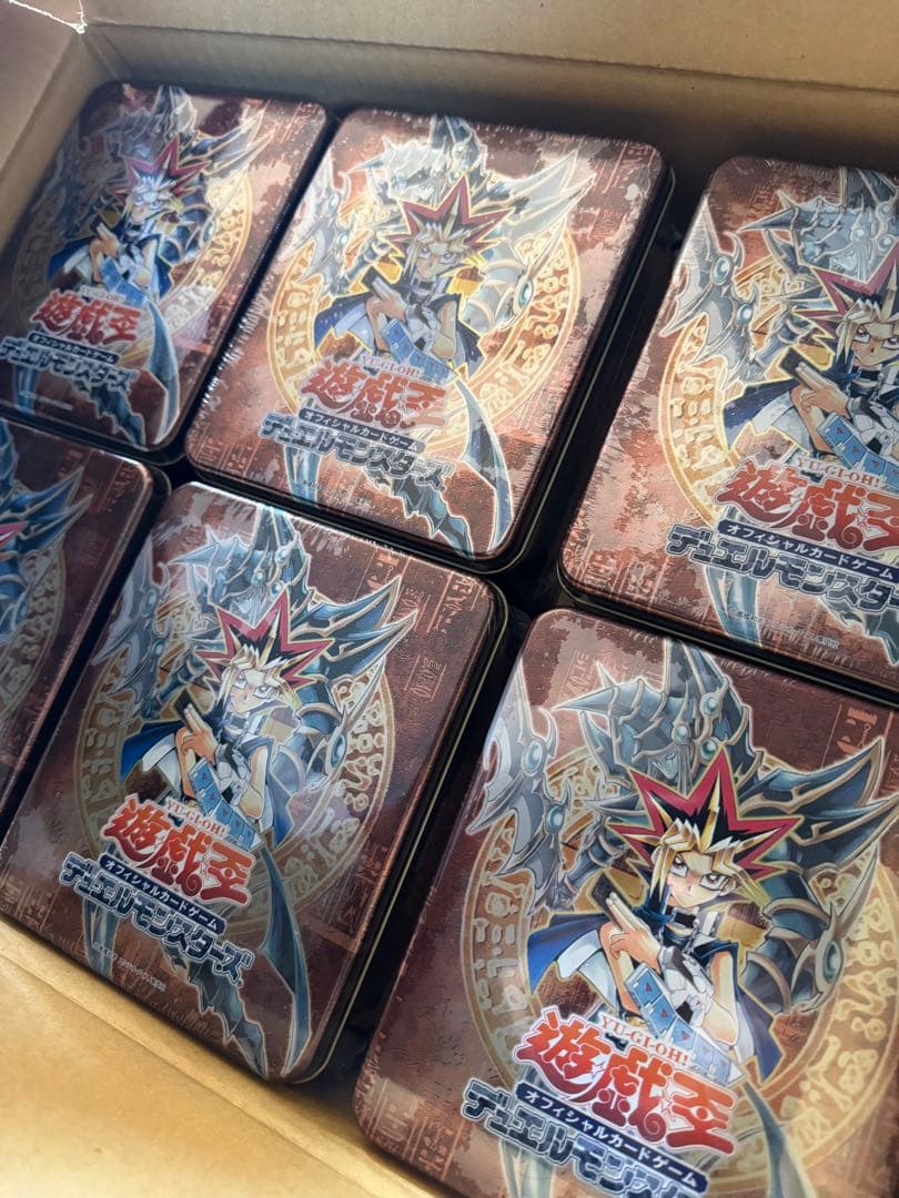 【完美品】遊戯王 コレクターズティン2003 新品未開封　9個セット
